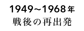 戦後の再出発